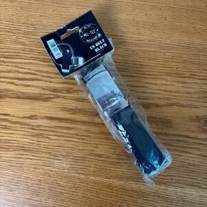 Mil-Tec US Belt Black Canvas Webbing Tactical Utility Silver Buckle 13110002